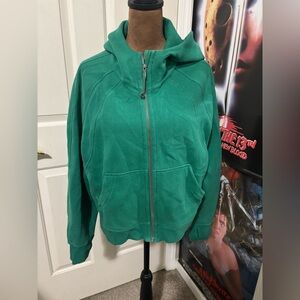 lululemon athletica Green Women's oversized cropped zip hoodie